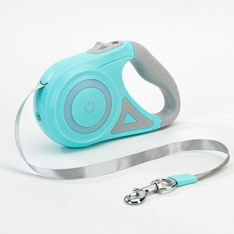 BrightPaws Retractable Leash with Light