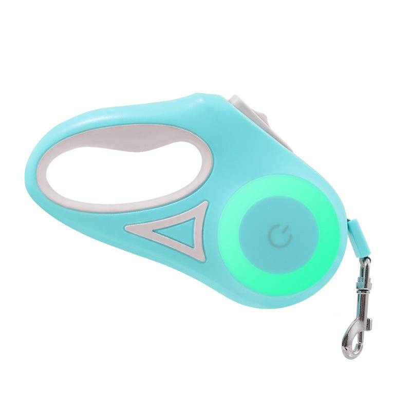 BrightPaws Retractable Leash with Light