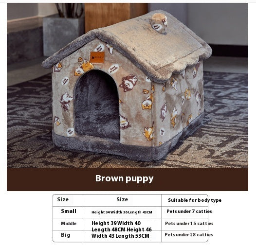Pawfect Foldable Pet Villa